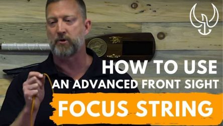 Advanced Front Sight Focus String to Improve Shooting Accuracy